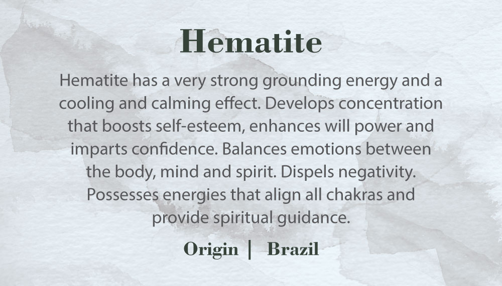 Crystal Information Card - Hematite - Nature's Artifacts